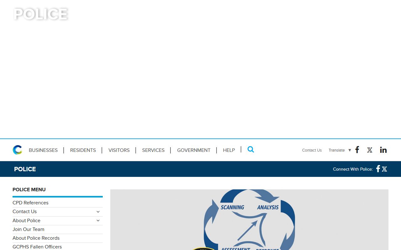 Cincinnati Police Department page for Cincinnati bench warrants