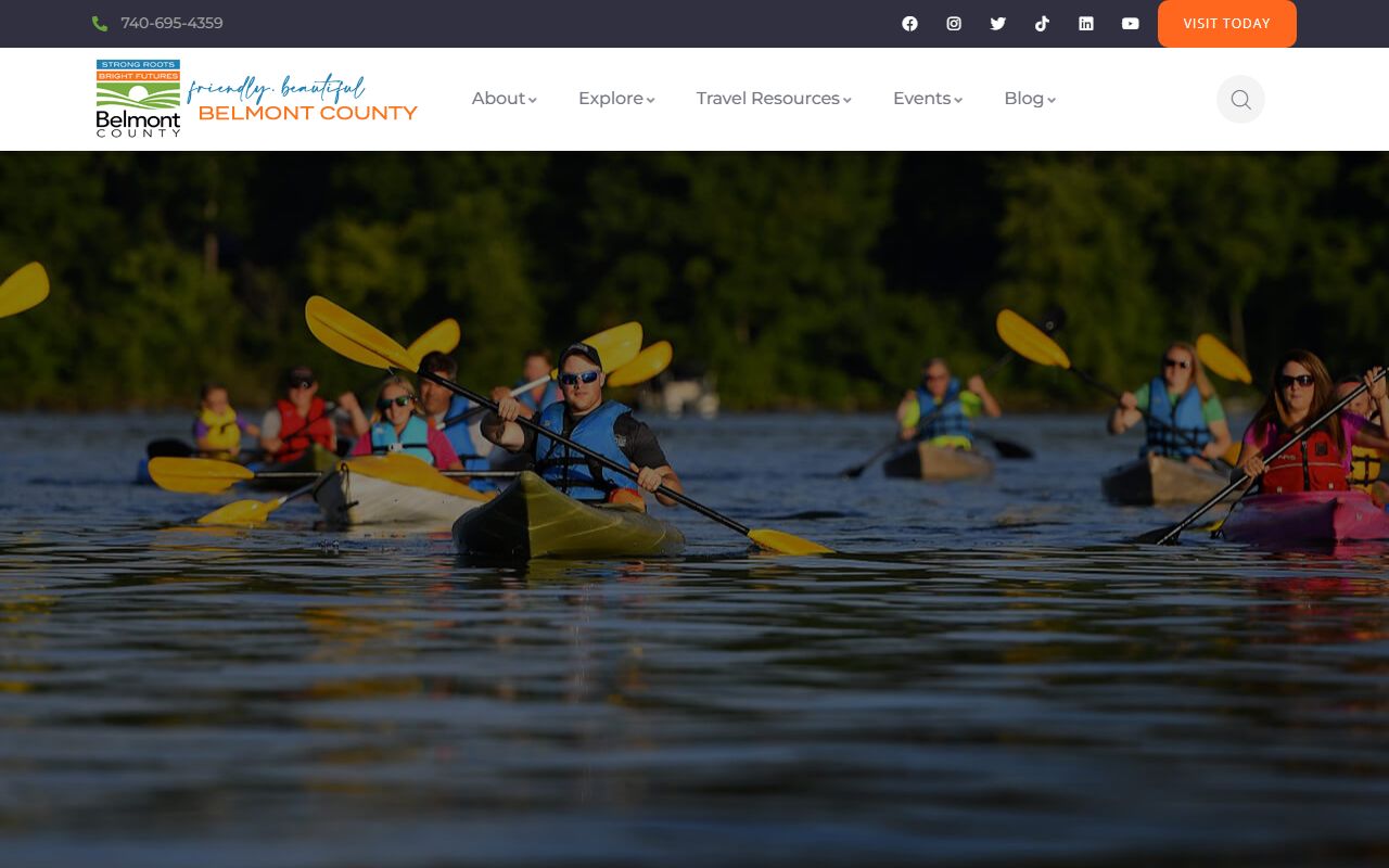 Belmont County Clerk of Courts website for bench warrant record access