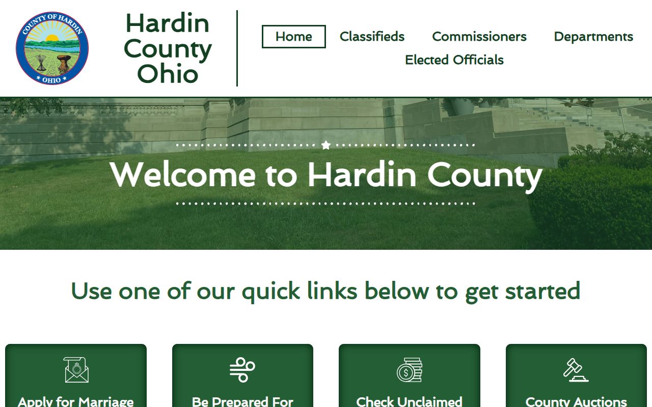 Hardin County Clerk of Courts bench warrant records search