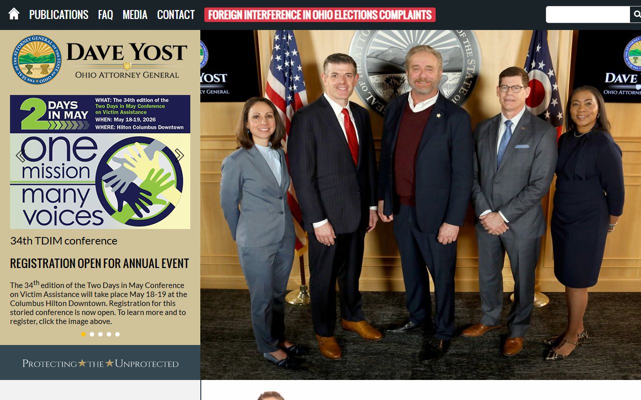 Ohio Attorney General bench warrants resources