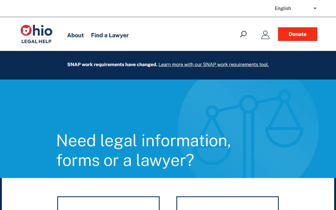 Ohio Legal Help bench warrants resources